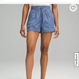 Lululemon dance studio 3.5” shorts color Belgian Blue